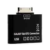 Produkt-Bild: 5 in 1 OTG Camera Connection Kit USB Card Reader SD MS TF f&uuml;r Samsung Galaxy Tab P7500, P7510, P7300, P7310