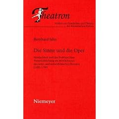 Opera and the Senses: The Verbal Expression of Sensuality in Music Dramas of Northern and Central Germany (1680 - 1740): v. 45 (Theatron)