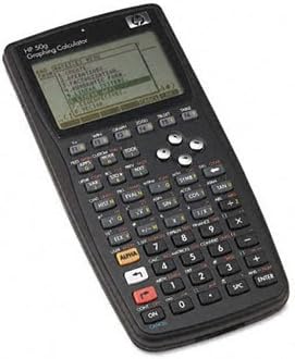 HP® 50g Graphing Calculator CALCULATOR,GRAPHING,BK CE43VY31MY (Pack of2)