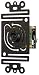 Photo : Net Media NM-UTPJBOX-CB In-Wall UTP JBOX Color Video Camera Set (Black)
