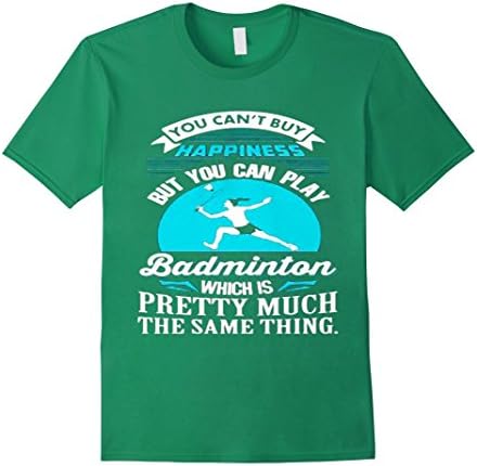 Men's But I Can Play Badminton T shirt Medium Kelly Green