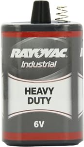 Rayovac 6V-HD 6-Volt Heavy Duty Lantern Battery