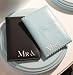 Mindy Weiss for Two's Company - Set of 2 Mr. & Mrs. His and Hers Passport Cases with ...