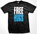 FREE HUGS Mens T-shirt, Big and Bold Funny Statements Tee Shirt
