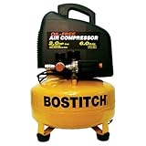 Bostitch CAP2060P 10.5 Amp 2-Horsepower 6-Gallon Oil-Free Pancake Compressor