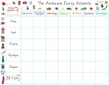 Family Calendar (Set of 96) - Baby Shower Gifts & Wedding Favors