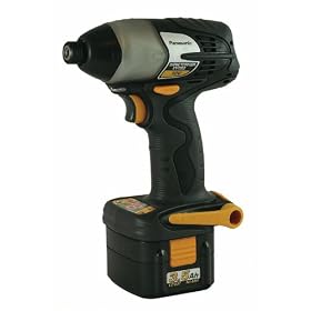 Factory-Reconditioned Panasonic EY7202GQWR 12-Volt 3 Speed Digital Impact Driver With Two 3.5Ah Ni-MH Batteries
