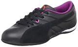 PUMA Women’s Jet Cat Fashion Sneaker,Black/Festival Fuschia/Red,8 B US