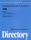 Roofing Materials and Systems Directory 1998