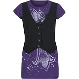 FULL TILT Cross Vest Girls Top - Purple