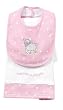 Elegant Baby Thank Heaven Bib & Burp Set- Girl