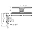 H-Shaped Twin Cast Iron Burner Special Venturi