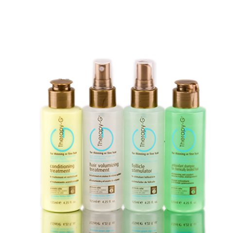 Therapy-G For Thinning or Fine Hair System Starter Kit for Chemically Treated Hair, 4.25 Ounce