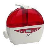 SPT SU-2081R Digital Ultrasonic Humidifier with Hygrostat Sensor, Red