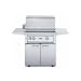 Lynx Gas Grills 30 Inch Natural Gas Grill On Cart With 1 ProSear Burner And Rotisserie L30PSFR-1-NG