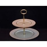 Lenox Citation Lace Hostess Tray 2 Tier by Lenox