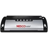 Nesco VS-02 Food Vacuum Sealer, Black/Silver