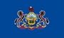 Valley Forge Nylon Pennsylvania State Flag, measures 3-Foot x 5-Foot