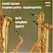 Genzmer: Saxophone Quartets