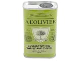 Gourmet Food : Olive Oil infused With Garlic and Thyme By A L'Olivier (France)
