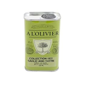 Olive Oil infused With Garlic and Thyme By A L'Olivier (France) by Olive Oil