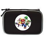 Nintendo DS Lite Black Carrying Case of Super Mario Bros. Mario and Luigi Wario and Yoshi