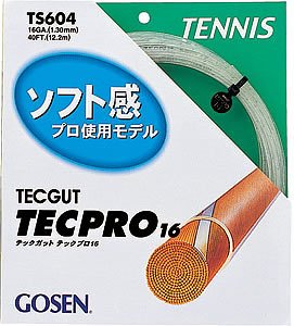 GOSEN(ゴーセン) テックガット テックプロ16 ナチュラル TS604