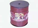 1.5 Burgundy Polytape for Electric Fence