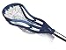 STX Deuce Strung Lacrosse Head - Navy/Columbia