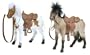 Dusty and Sugarfoot Horses (2-pack)