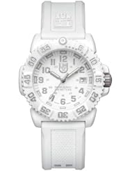 Luminox Sea Colormark White Out Rubber Ladies Watch 7057.WO