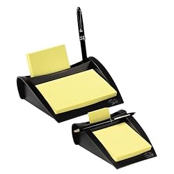 Notes Professional Series Dispenser for 3 x 3 Self-Stick Notes, Black Base