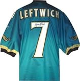 Byron Leftwich Autographed/Hand Signed Jacksonville Jaguars Authentic Jersey