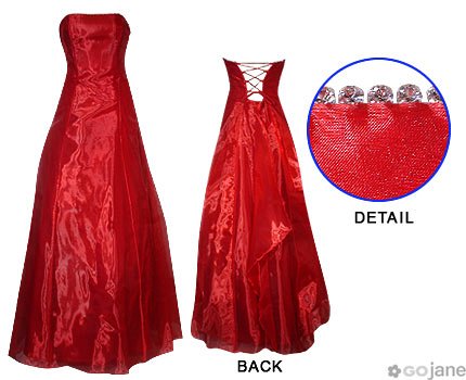 Sexy prom dress woman gojane