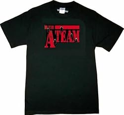 A-Team Bullet Holes T-shirt Black