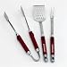 GRILLBESTECK 3-teilig, Edelstahl, ergonomischer Griff, Landmann-