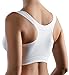 Carefix Bella Front Closure Comfort/Sleep Bra #321250, White, X-Large