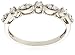 10k White Gold Navette and Round Diamond Ring (1/5 cttw, I-J Color, I2-I3 Clarity) 10k White Gold Navette and Round Diamond Ring (1/5 cttw, I-J Color, I2-I3 Clarity)