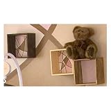 Scribbles Pink Wall Hanging by Glenna Jean