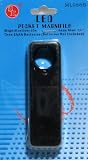 2 x 10X Pocket Magnifier with LED Light Magnifying Illuminated Reading Lens New!
