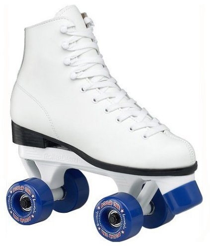Childrens Toyshop  Third Party New : Roller Derby High Top Classic Quad Roller Skates - Size UK4