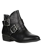 Breckelles Womens Bronco-11 Bootie Boots