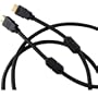 Eleqtronics4U Premier HDMI Cable - 2 Meter (6.6 Feet), 24k Gold contacts, V1.3, Ferrite Cores: Blu-Ray, PS3, Xbox, Roku, LCD, Plasma, HDTV, Cable box, Apple TV, 1080p Compatible. Highest Quality Manufacturer.