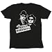 The Blues Brothers Classic Comedy Movie Film Profile Adult Black T-shirt Image