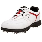Callaway Men's Sport Era Golf Shoe,White/Red/Black,13 M US