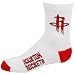 Houston Rockets Youth White Team Logo Crew Socks