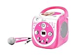Lexibook K5000BB - Barbie tragbarer CD+G Karaoke Player