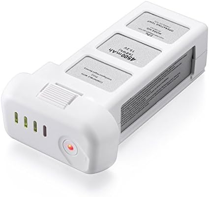 Ronkoen 15.2V 4500mAh Intelligent Replacement Battery for DJI Phantom 3 Drones-White