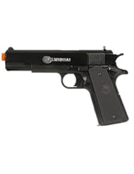 Soft Air Colt 1911A1 Spring Powered Airsoft Pistol (Black)