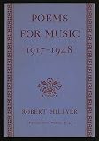 Poems for Music, 1917-1948